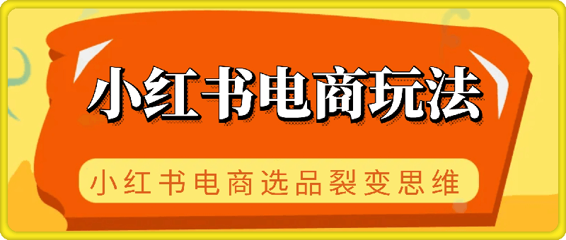 菲菲老师·小红书电商玩法