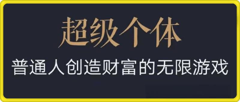 超级个体：2024-2025翻盘指南