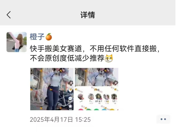 快手抖音搬运技术，499买来的韭菜技术